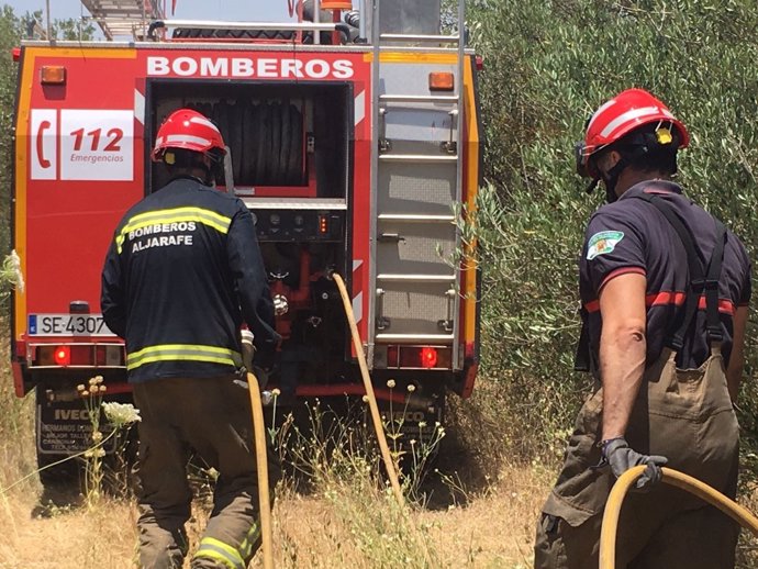 Los bomberos del Aljarafe.