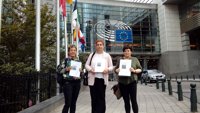 Familiares de los detenidos de Alsasua solicitan el amparo del Parlamento Europeo