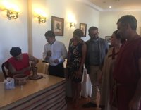 Reyes participa en la inauguración de unas Jornadas Gastronómicas Ibero-romanas