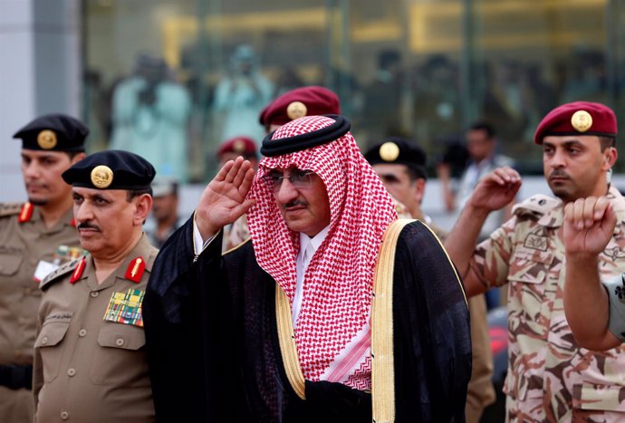 Mohammed Bin Nayef, príncipe saudí recientemente destituido de la corona saudí