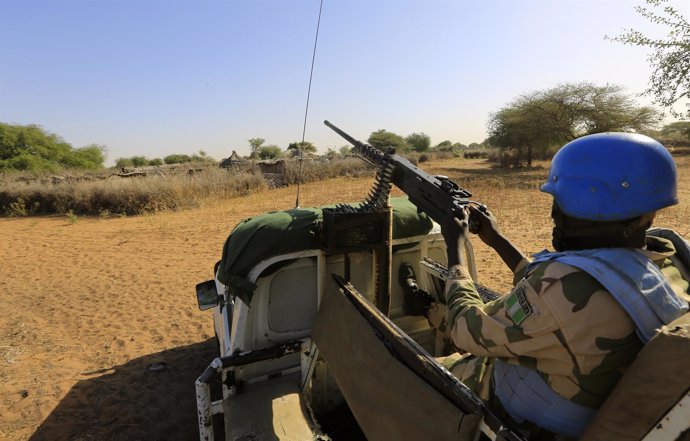 'Cascos Azules' De La UNAMID En Darfur
