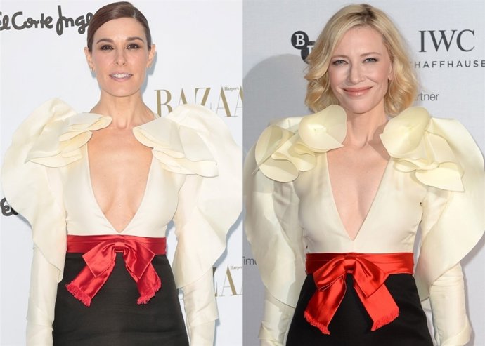 Cate Blanchett y Raquel Sánchez Silva comparten el mismo vestido