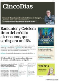 Las portadas de los periódicos económicos de hoy, viernes 30 de junio
