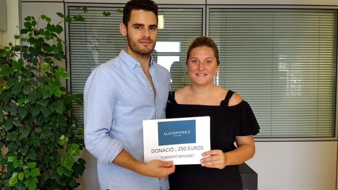 Lluis Perez Pastisser y Antonia María Massip, Coordinadora Fundació Natzaret 