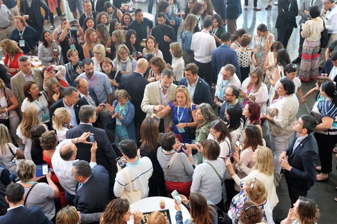 El Rey Felipe VI en  IV Jornada de la FpdGi