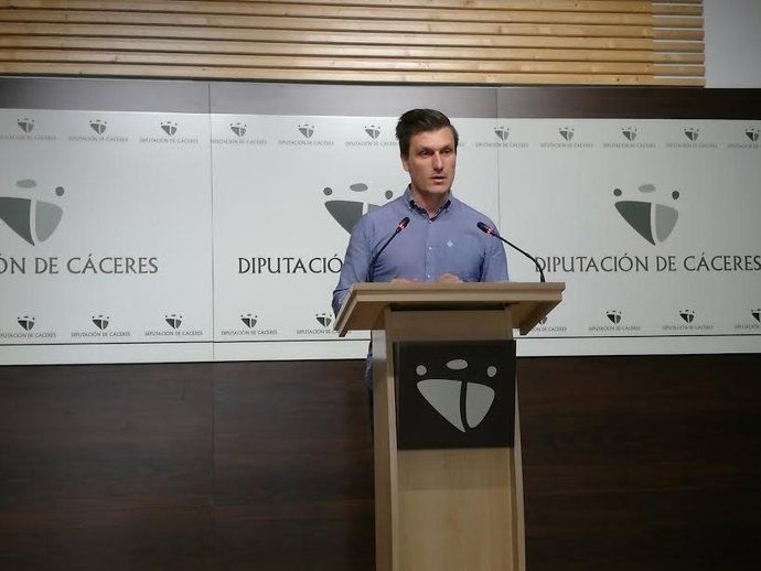 Fernando G. Nicolás, portavoz de la Diputación de Cáceres