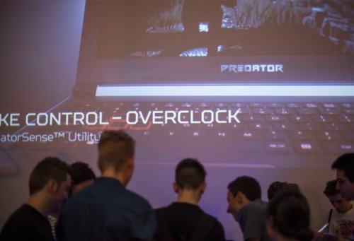 Evento CrossTheLine de Acer España, en Madrid