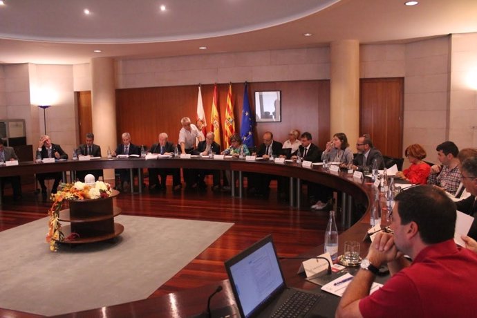 Pleno de la Diputación de Huesca
