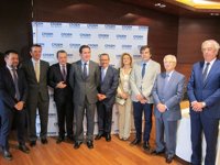 Garamendi apuesta por que agua e infraestructuras sean asuntos de Estado en los que prevalezca "la solidaridad"