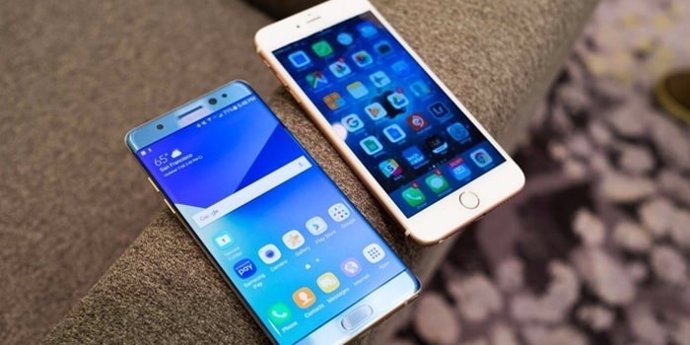 Samsung Galaxy Note 7 e iPhone 7 Plus