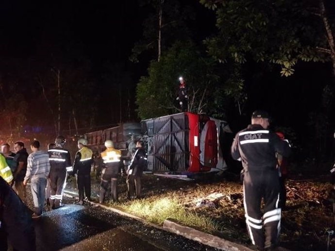 Accidente de autobús