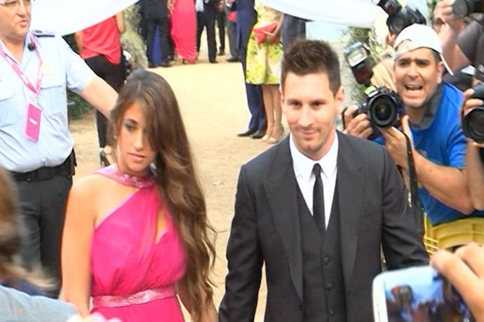 Messi y Antonella preparados para el "sí, quiero"