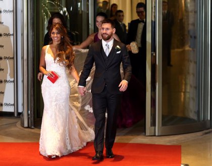 Todos los detalles del vestido de la ya mujer de Messi, Antonella Roccuzzo