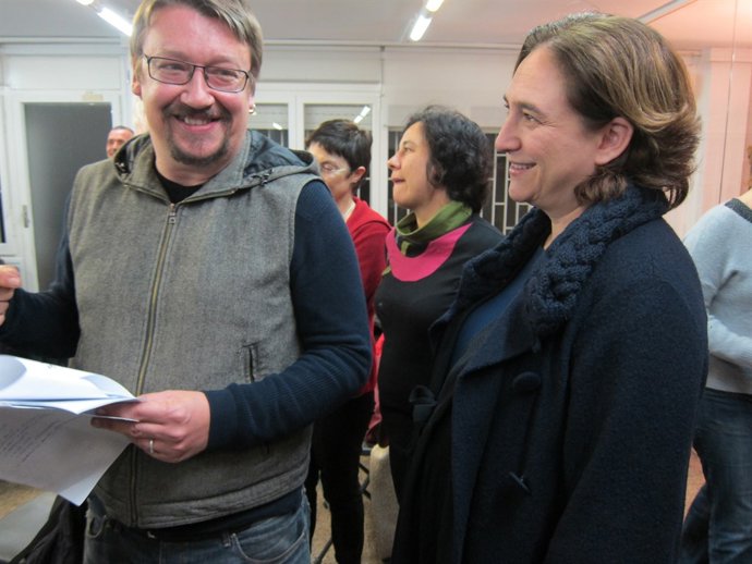 Xavi Domènech i  Ada Colau