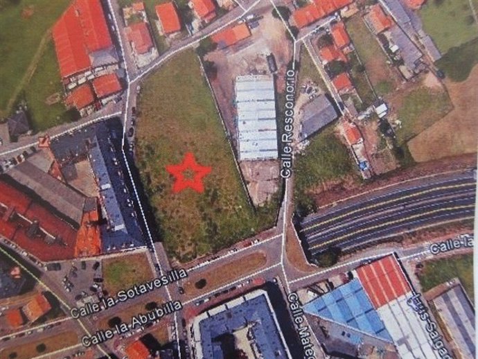 Parcela de San Román donde la SVS hará 120 viviendas (Archivo)