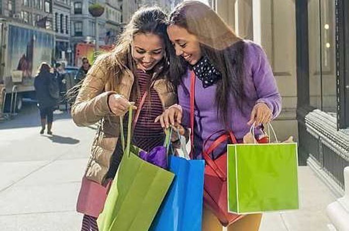 Amigas de compras 