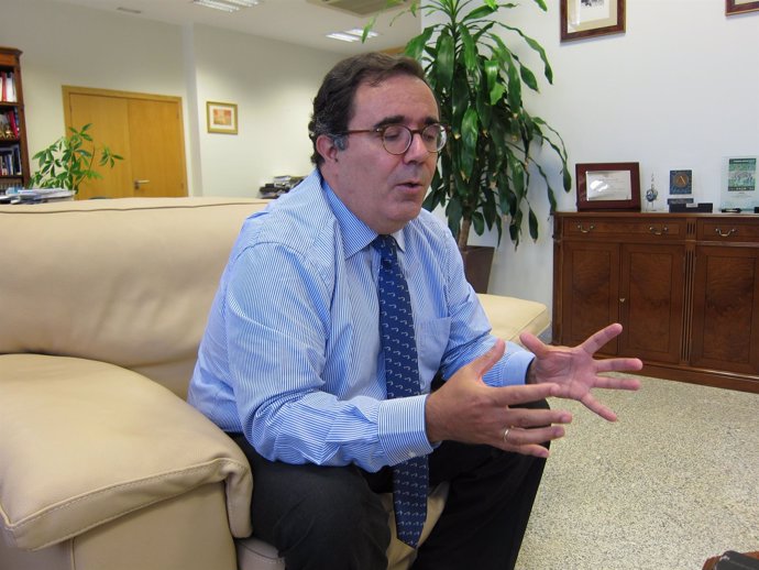 El rector de la UPO, Vicente Guzmán                     