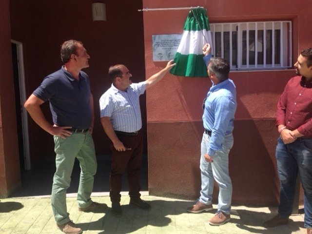 Inauguración de la piscina municipal de Noalejo (Jaén)