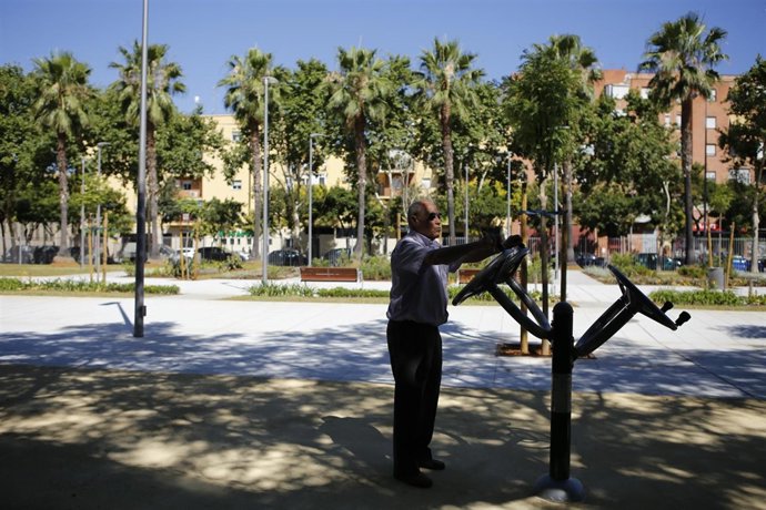 Actividades en el parque Juan Antonio Cavestany de Sevilla