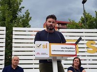 Rufián (ERC) defiende el 1-O porque "la fraternidad es dejar ganar a quien puede ganar"