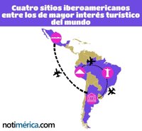 4 sitios iberoamericanos entre los de mayor interés turístico del mundo