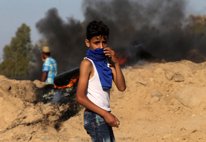 NIÑO EN MEDIO DE ENFRENTAMIENTOS EN GAZA