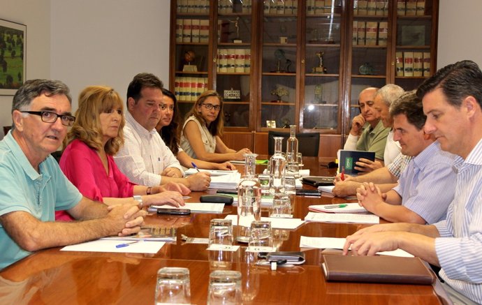 Reunión entre representantes de la Junta y el sector apícola
