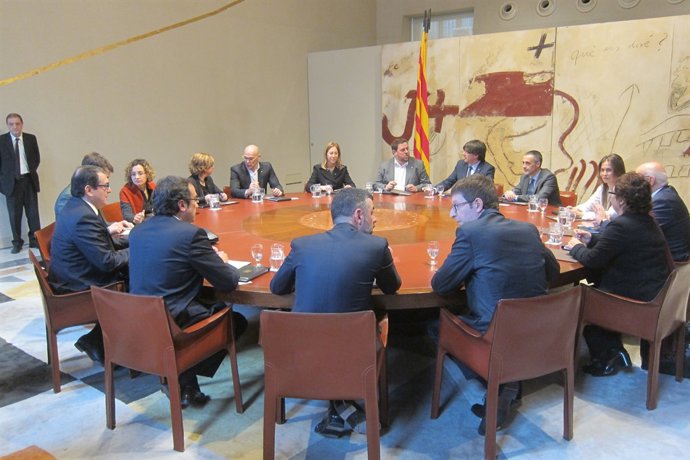 Consell Executiu del Govern de la Generalitat d'Carles  Puigdemont i consellers