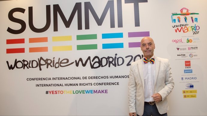Hurtado en la Interparlamentaria en el World Pride Madrid 2017