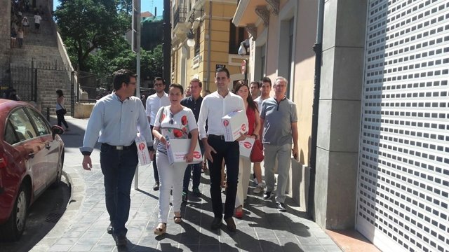 El presidente de la Diputación ha llevado los avales a Blanqueries