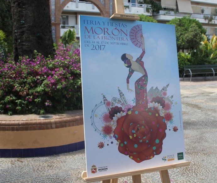 Cartel de la Feria de Morón 2017