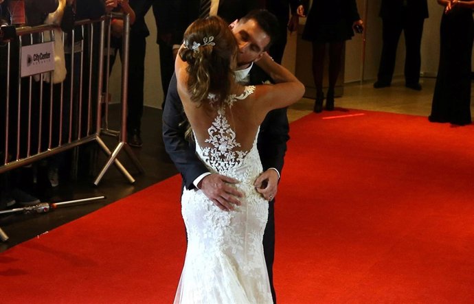 Lionel Messi y Antonella Roccuzzo