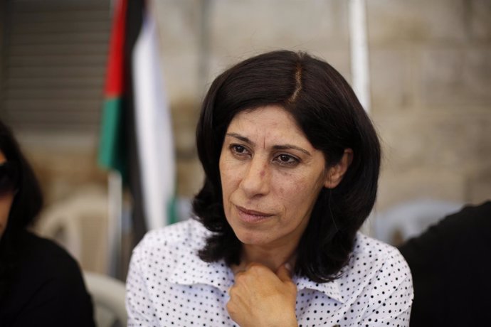 La diputada palestina Jalida Jarrar