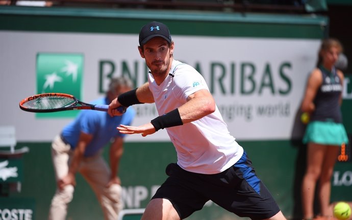 Andy Murray en Roland Garros