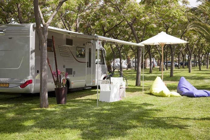 Cámping, caravana
