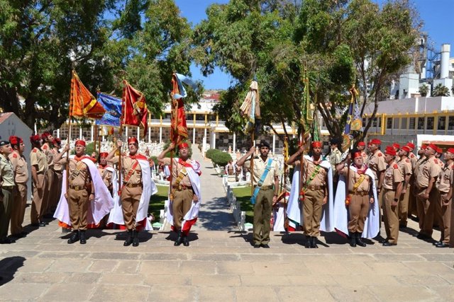 Homenaje en Melilla a las Fuerzas Regulares Indígenas