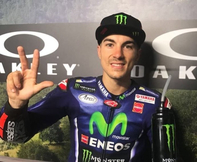 Maverick Viñales, piloto de Yamaha
