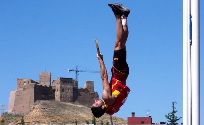 El atleta español Jorge Ureña