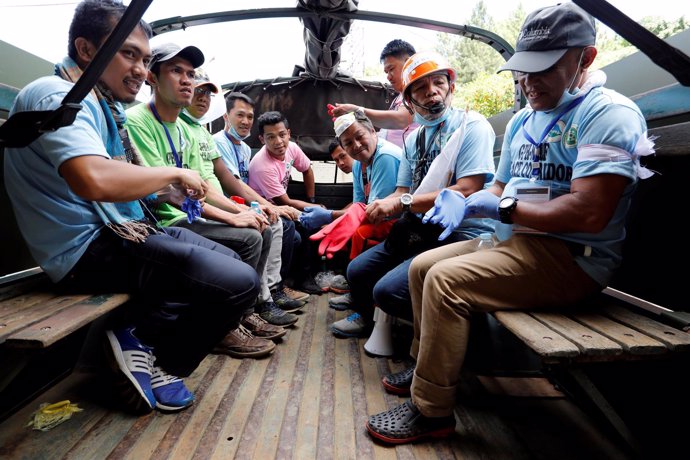 Los 'cascos blancos' de Marawi