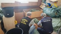 Incautadas en Valencia 2,3 toneladas de hoja y 'strip' de tabaco de contrabando listo para su venta por internet