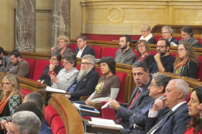 Diputats de la CUP en el Parlament