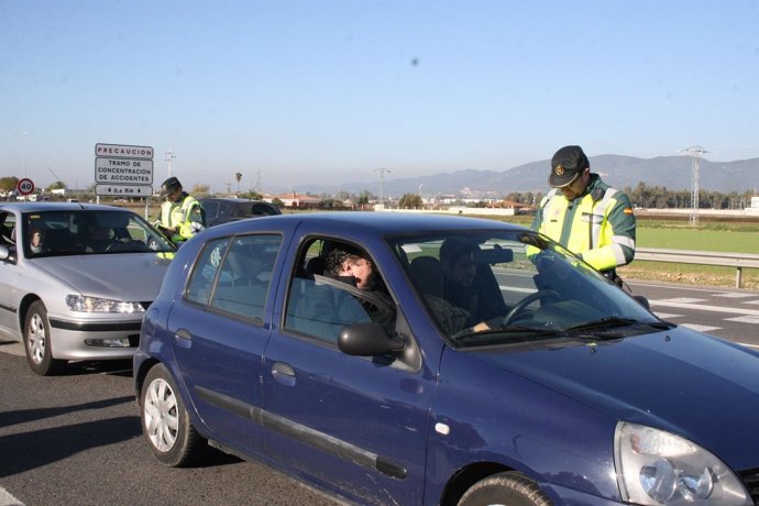 Controles de tráfico de la DGT