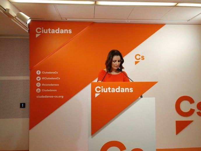 La diputada de Cs en el Parlament Lorena Roldán