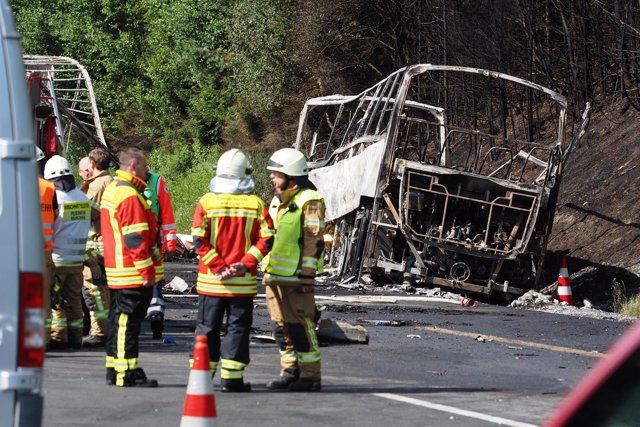 Accidente de autobús en Baviera