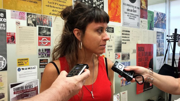 La regidora de la CUP a Barcelona Maria Rovira