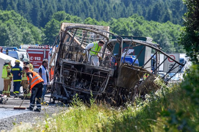 Accidente de autobús en Alemania