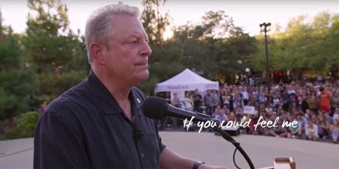 Al Gore en Una verdad muy incómoda: Ahora o nunca