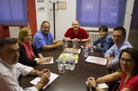 CC.OO. Aragón y UAGA se fijan espacios de trabajo comunes