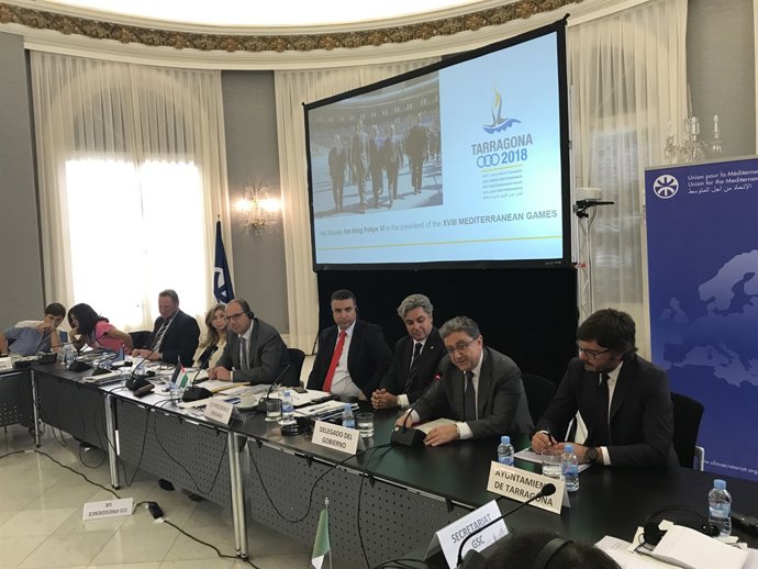 Reunió d'I. Millo amb alts funcionaris de la Unió pel Mediterrani