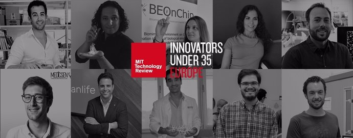 Finalistas españoles a la lista de Innovadores Menores de 35 Europa